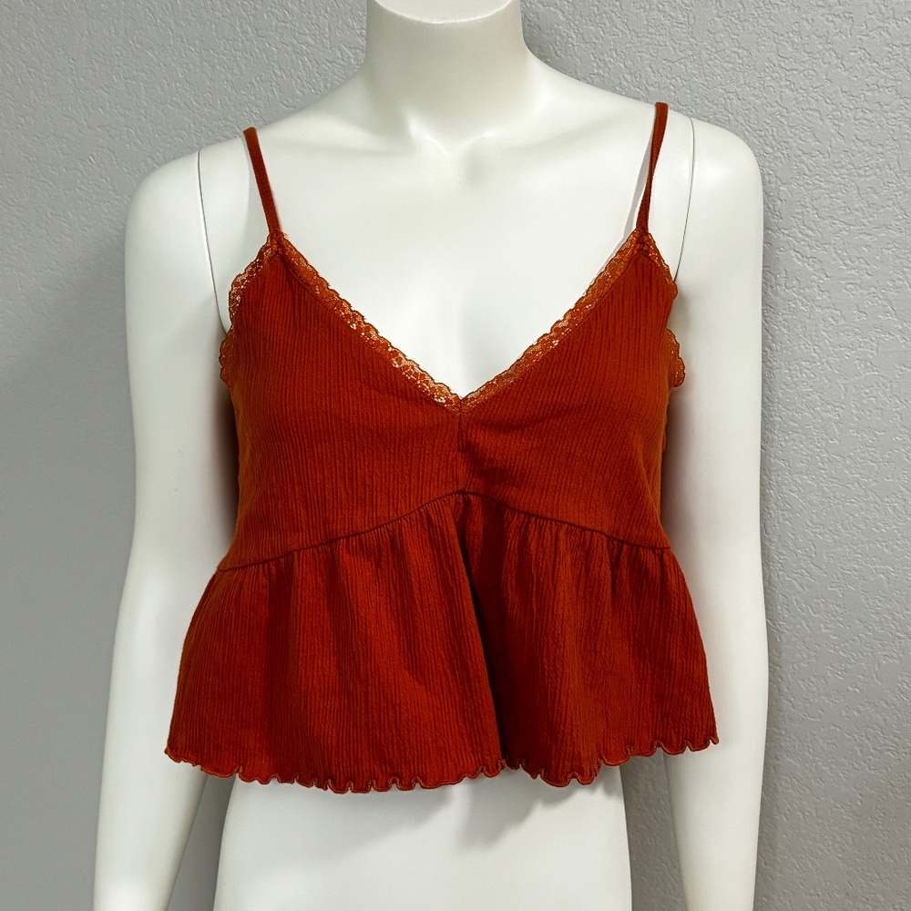 BP. Orange Crop Top
